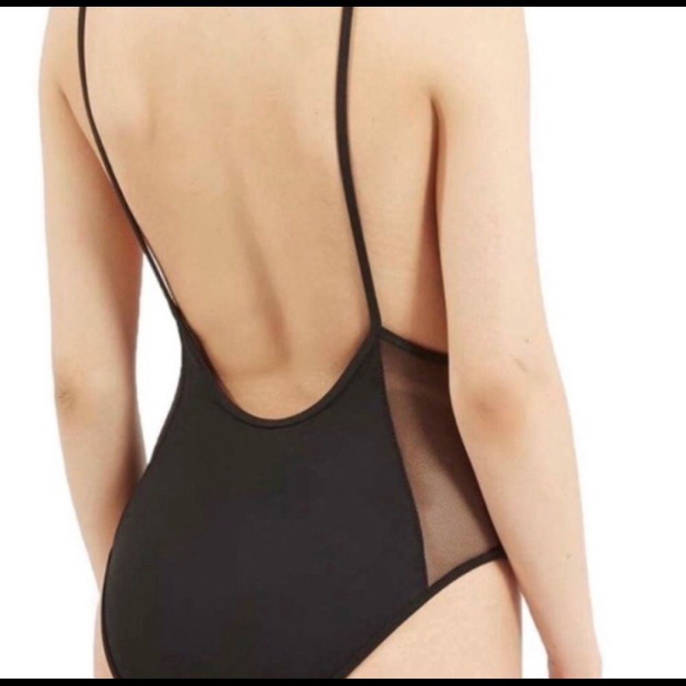 Nasty girl one piece side mesh swimsuit. New. - Picture 2 of 3